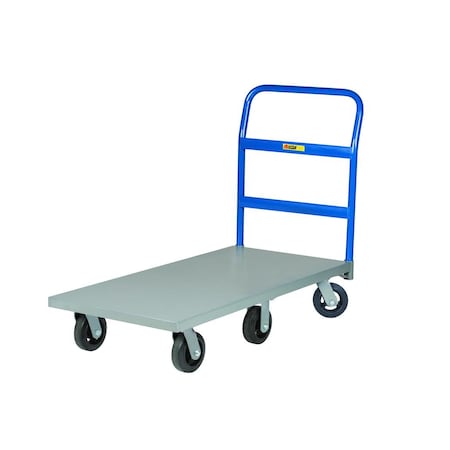 Little Giant 6-Wheel Platform Truck, 3600 lbs Capacity, 6" Polyurethane, 30" x 60" NB6W30606PY